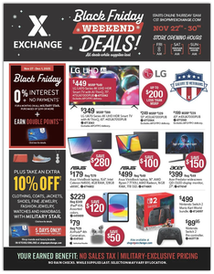 AAFES 2025 Black Friday Ad