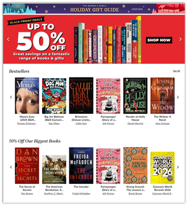 Barnes & Noble 2025 Black Friday Ad