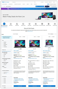 Dell Home 2025 Black Friday Ad