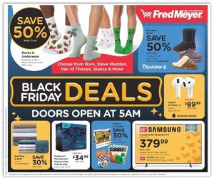 Fred Meyer 2025 Black Friday Ad