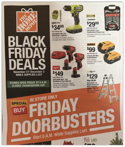 Home Depot 2025 Black Friday Ad