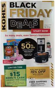 Kohl's 2025 Black Friday Ad