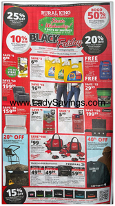 Rural King 2025 Black Friday Ad