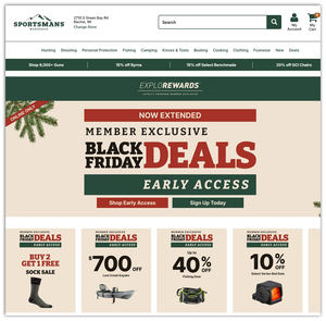 Sportsman's Warehouse 2025 Black Friday Ad
