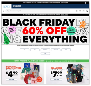 The Children's Place 2025 Black Friday Ad