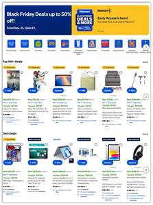 Walmart 2025 Black Friday Ad